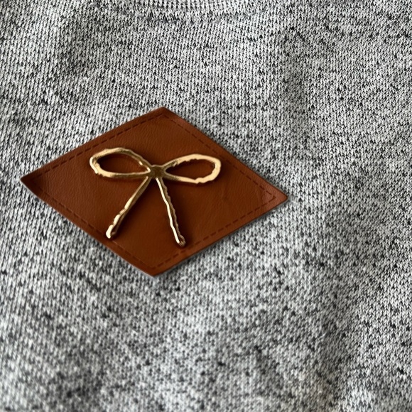 [XL]Spiced Equestrian Gray Crewneck Sweater - Picture 8 of 10